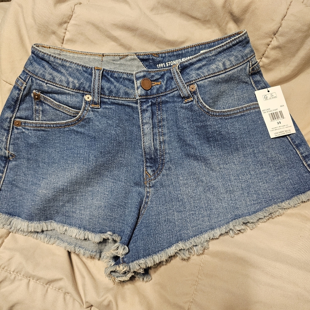 Volcom Denim Women Shorts, Size 25, NWT